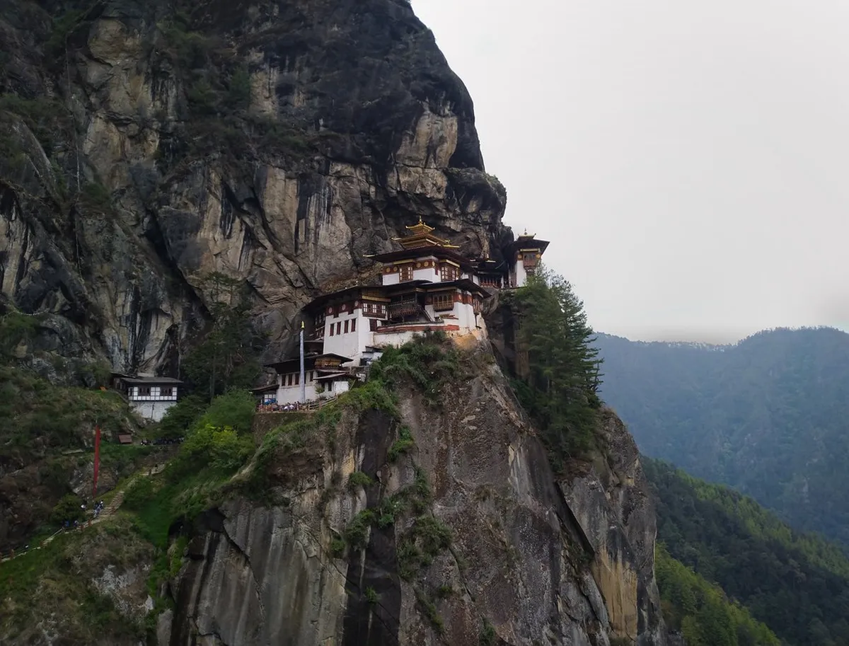 Climbing to the Cave Monastery Varna Views